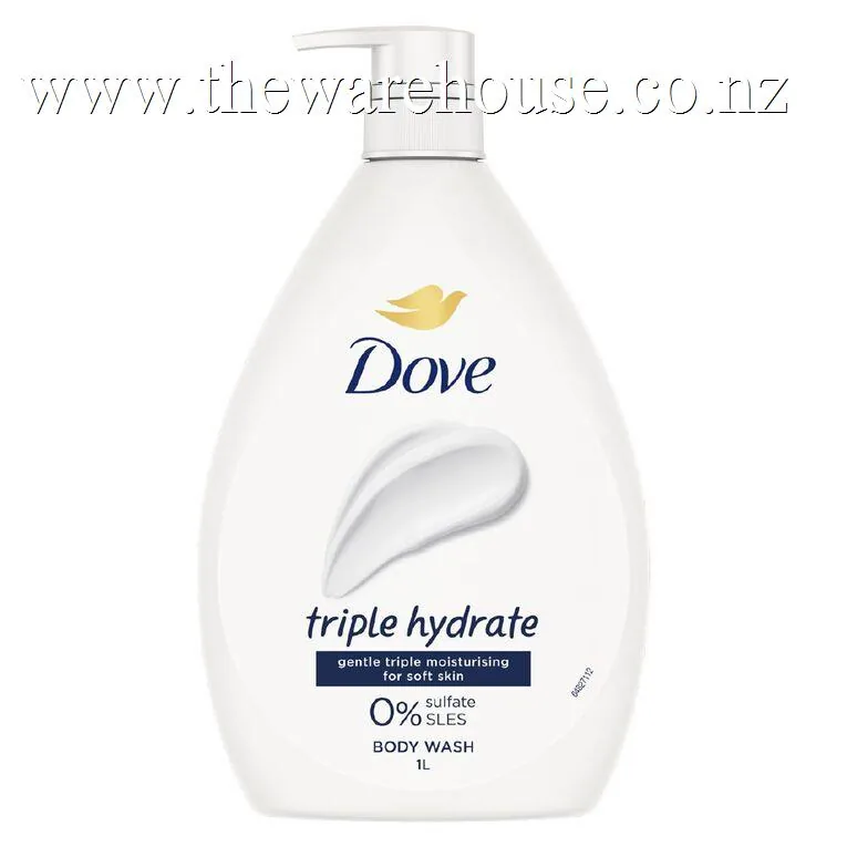 Dove Triple Hydrate Bodywash 1L