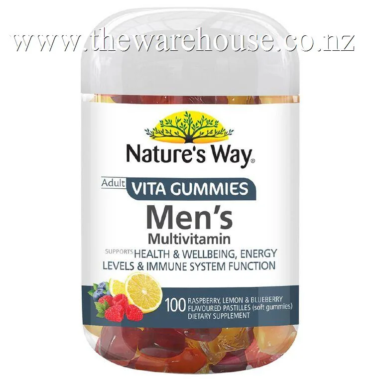 Nature's Way Adult Vita Gummies Multi For Men 100