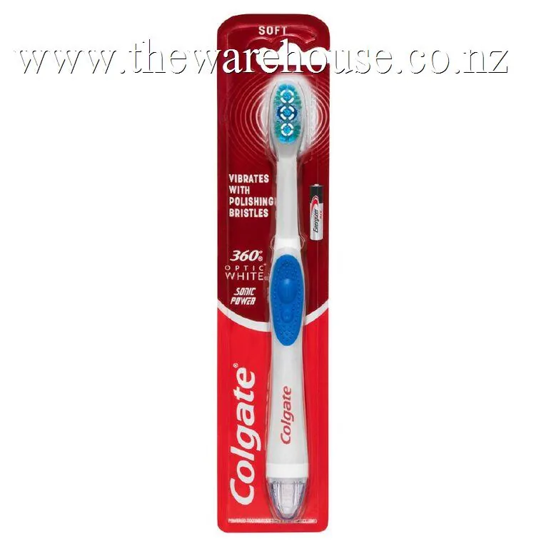 Colgate Optic White Sonic Toothbrush Soft