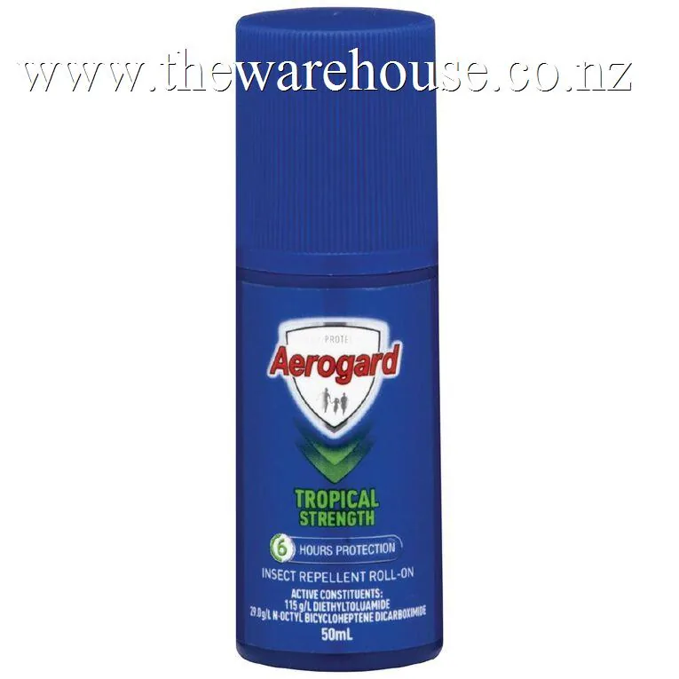 Aerogard Tropical Insect Repellent Roll On 50ml