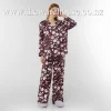H&H Women's Satin Pyjama Set with Eye Mask