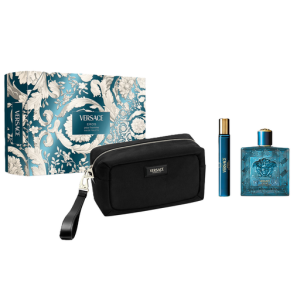 Versace Eros by Versace 100ml EDT 3 Piece Gift Set